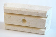 Skutt #1409 10-Sided 3" thick Peephold Kiln Brick