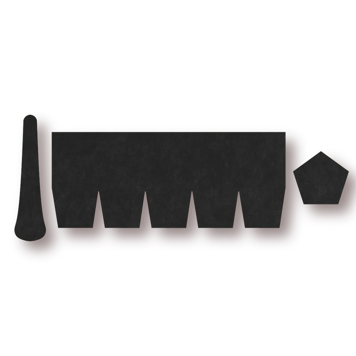 Pentagonal Mug Template