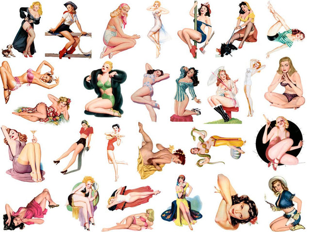 Retro 1960s Pin Up