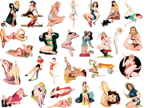 Retro 1960s Pin Up