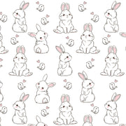 Rabbit & Chick Underglaze Transfer