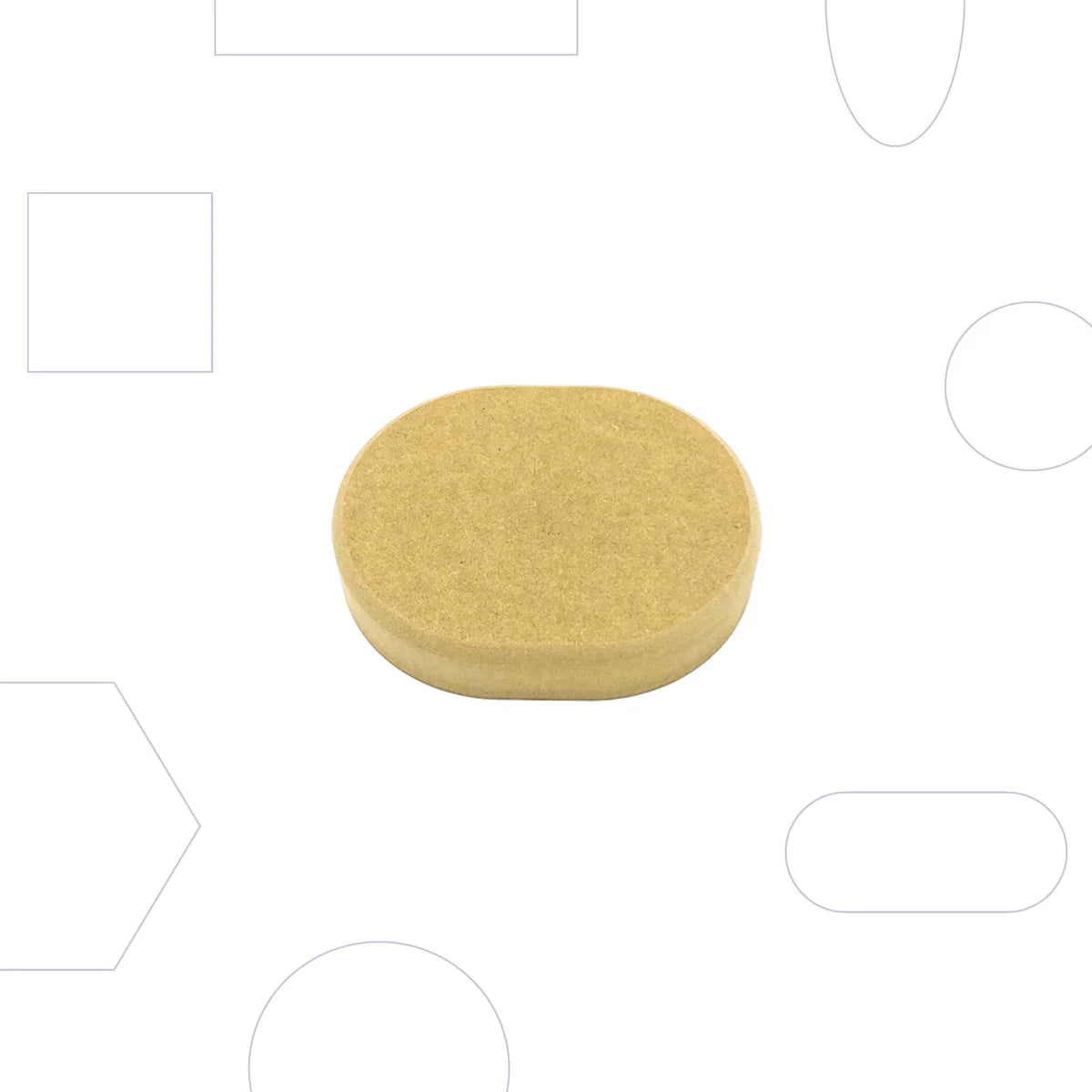 Wallie Rounded Rectangle 4X5