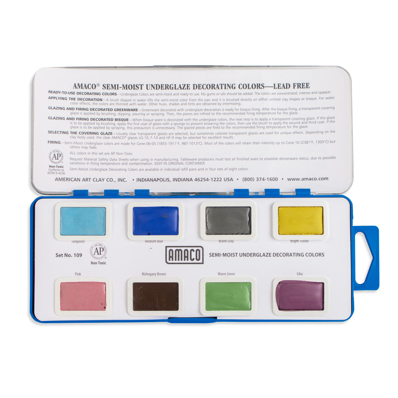 Semi-Moist Underglazes Set 109