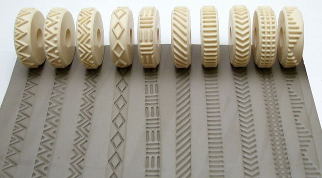 Set of embossed lines - 10 pcs.