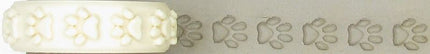 Roller cat/dog footprints embossed