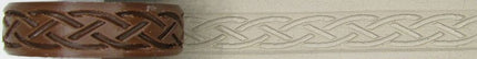 Roller Waves Celtic knots debossed