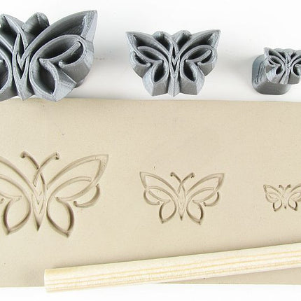 Celtic butterflies set