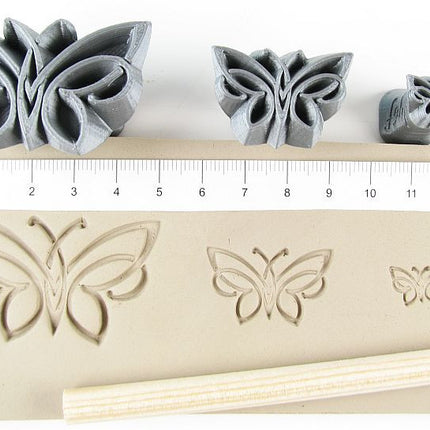 Celtic butterflies set