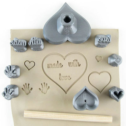 Hearts made with love set