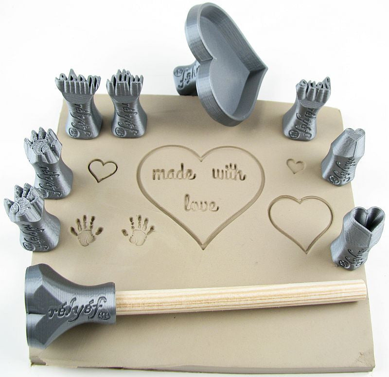 Hearts made with love set