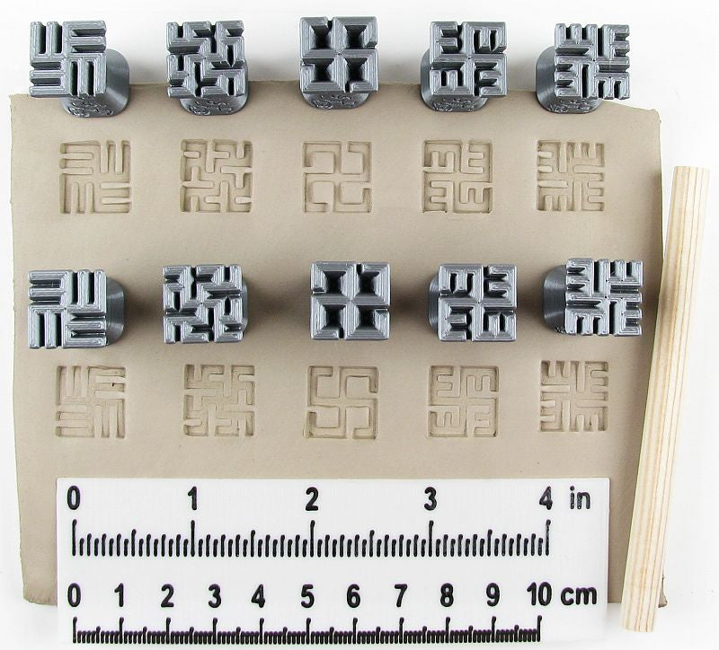 Baltic stamps 0.6x0.6 No. 6