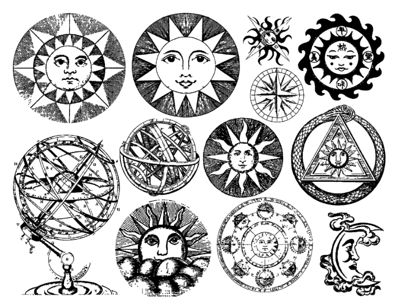 Cone 6 Astronomy Decal