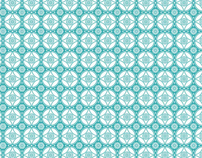 Cone 6 Repeating Flower