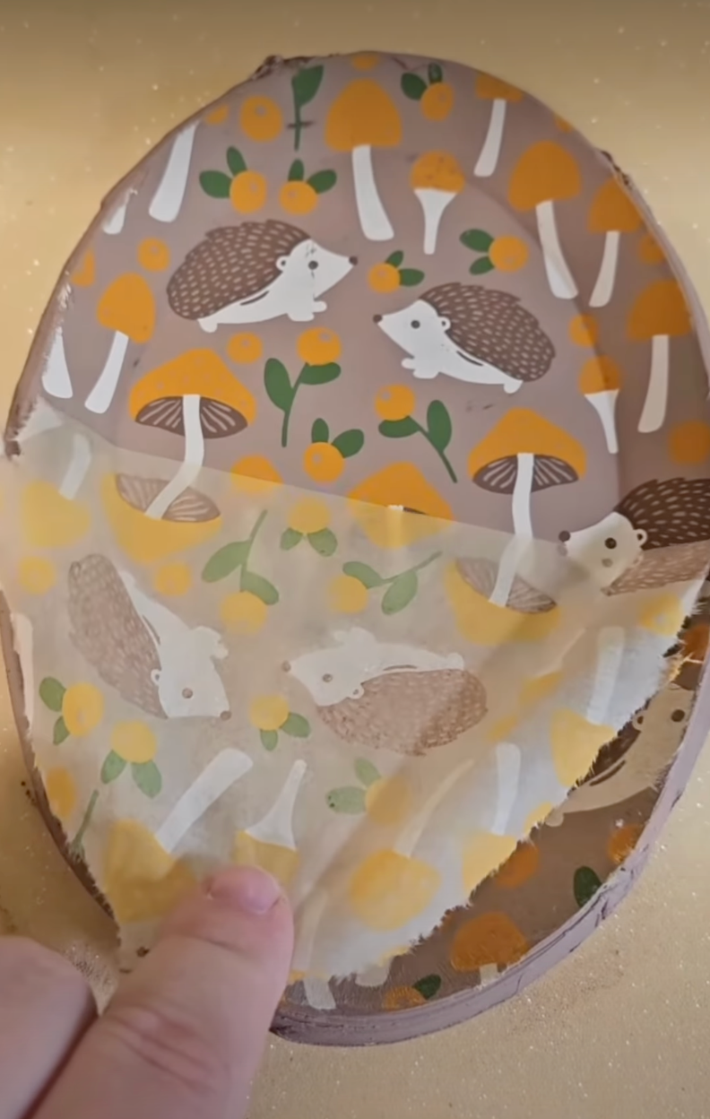 Hedgehog Underglaze Transfer