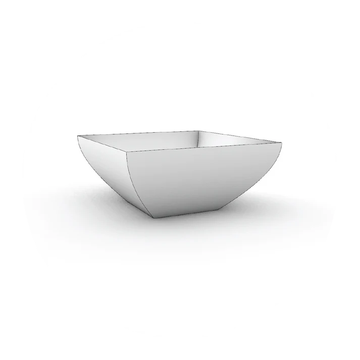 Square Bowl Template