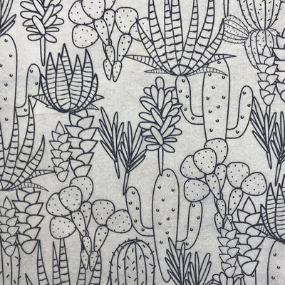 Cacti Underglaze Transfer