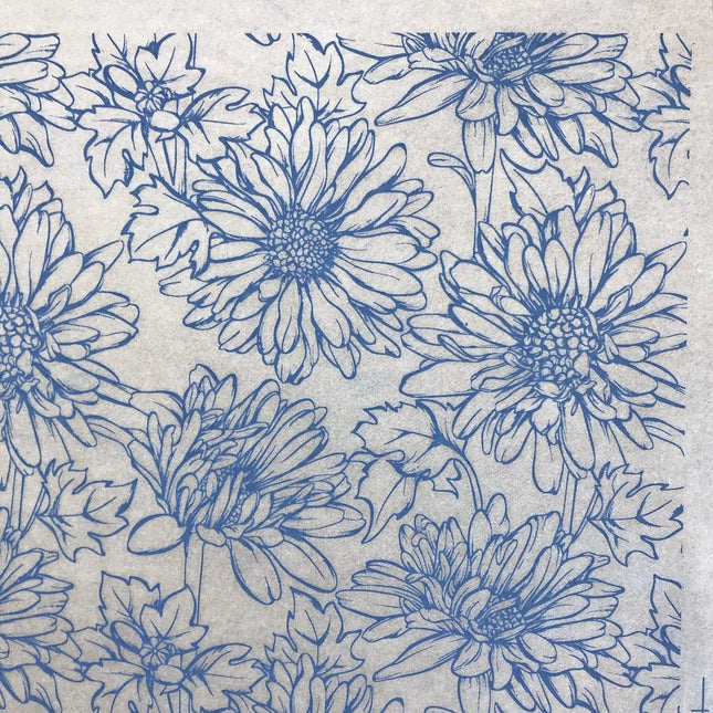 Daisy Underglaze Transfer