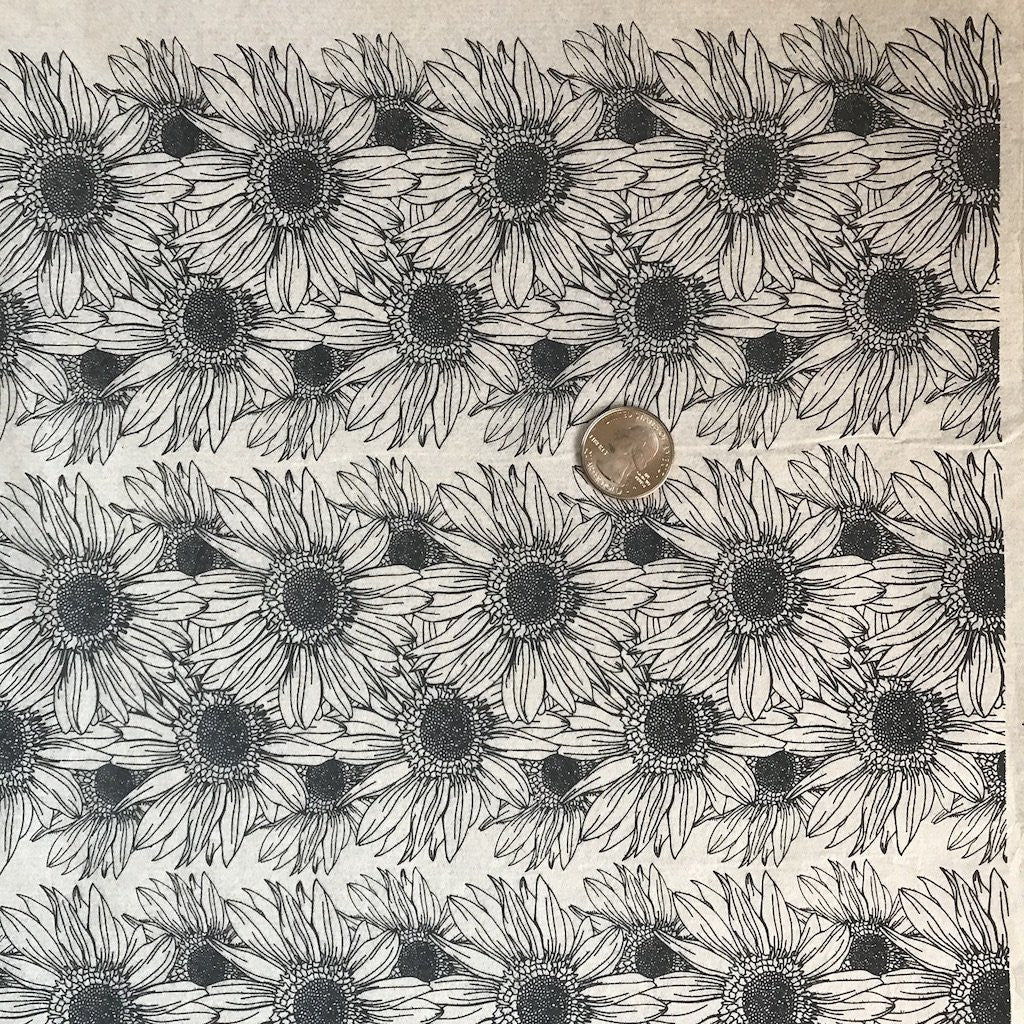 Sunflower Border Underglaze Transfer