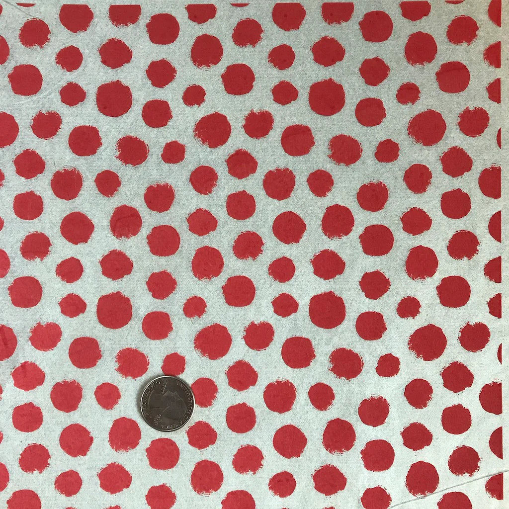 Polka Dots Underglaze Transfer