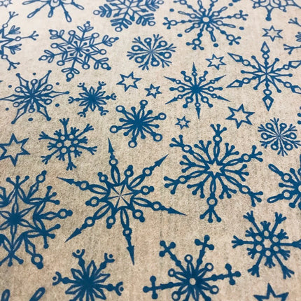 Snowflakes Underglaze Transfer