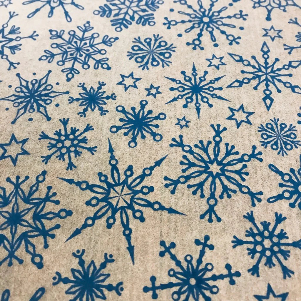 Snowflakes Underglaze Transfer