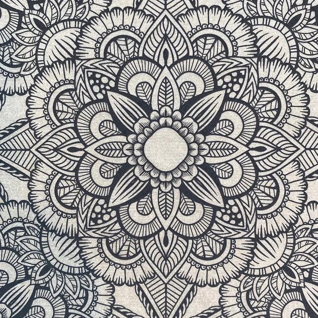 Mandala Open Underglaze Transfer