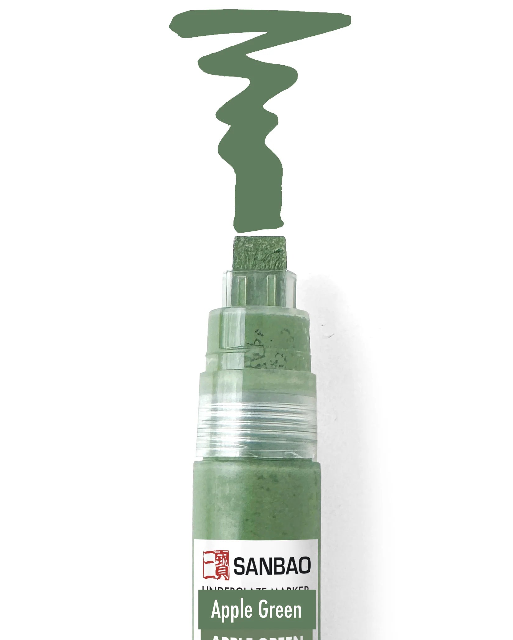 Underglaze Marker - Apple Green