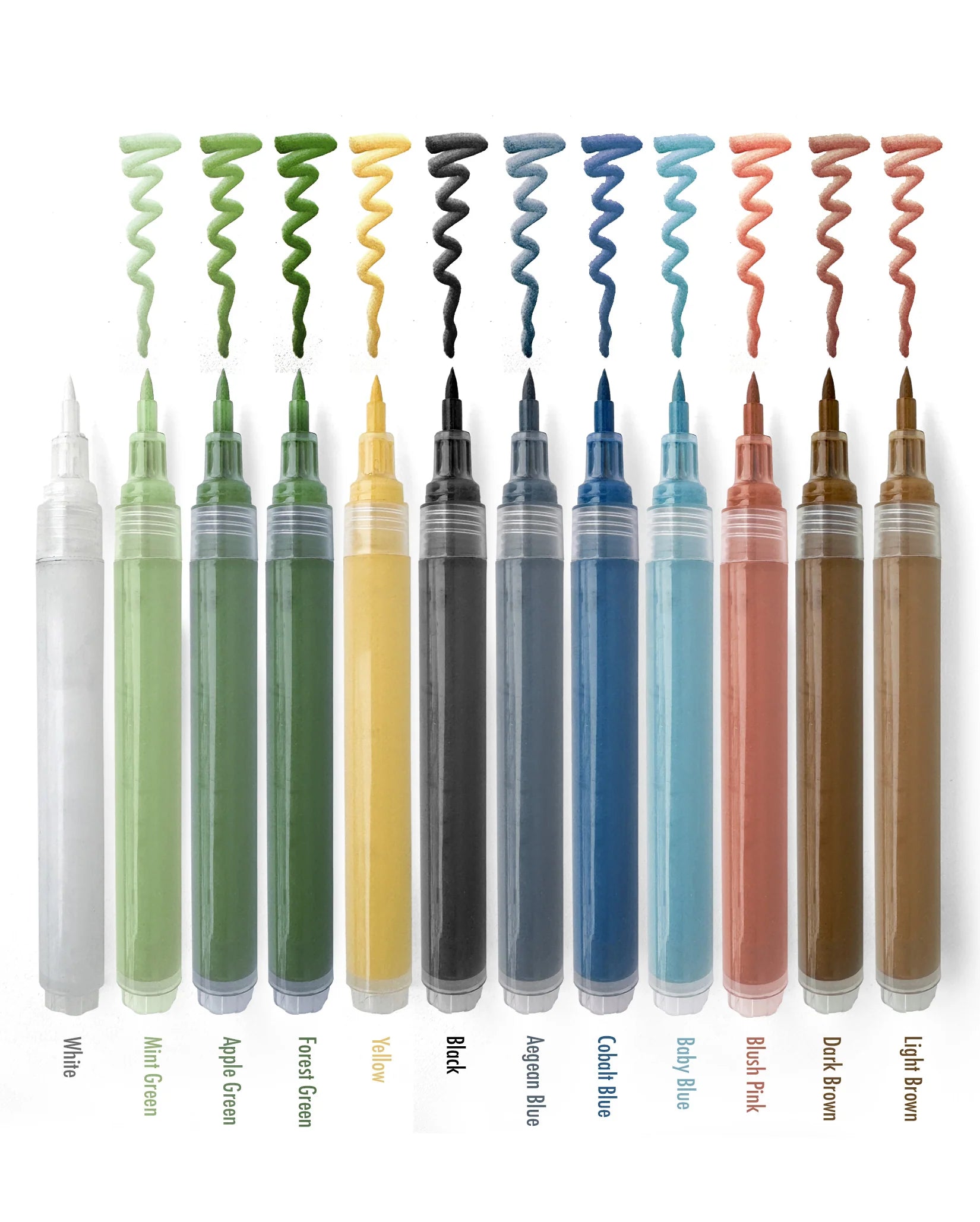 Underglaze Marker Box Set - 12 Makers