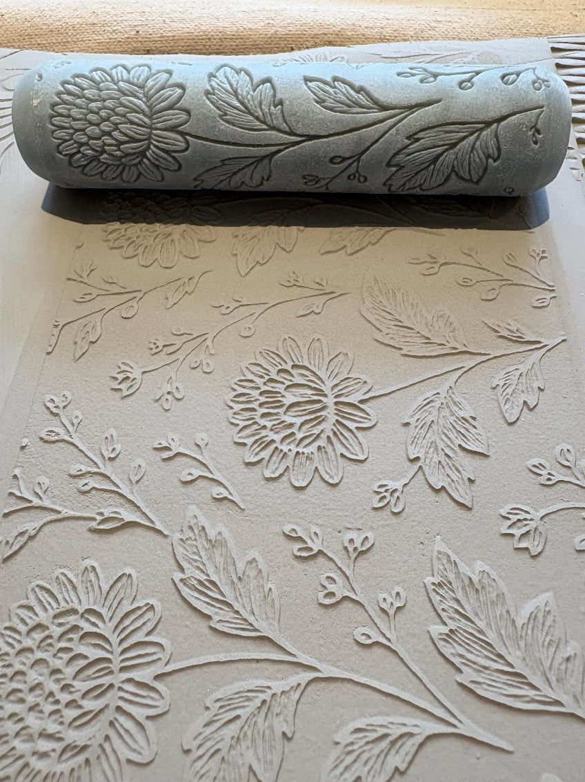 Vintage Flowers Roller