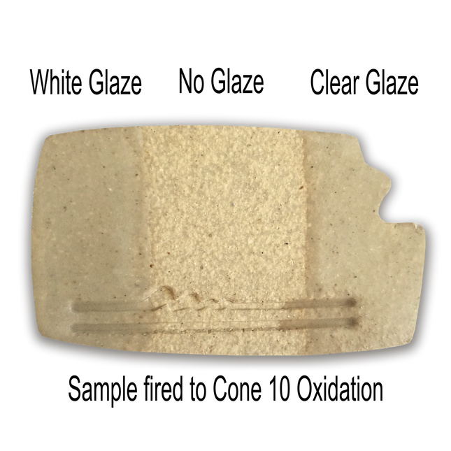 White Stoneware with Grog