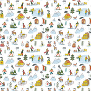 Winter Village Underglaze Transfer