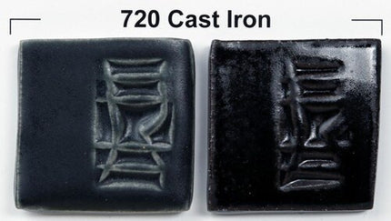 Over light clay (left) and dark clay (right)