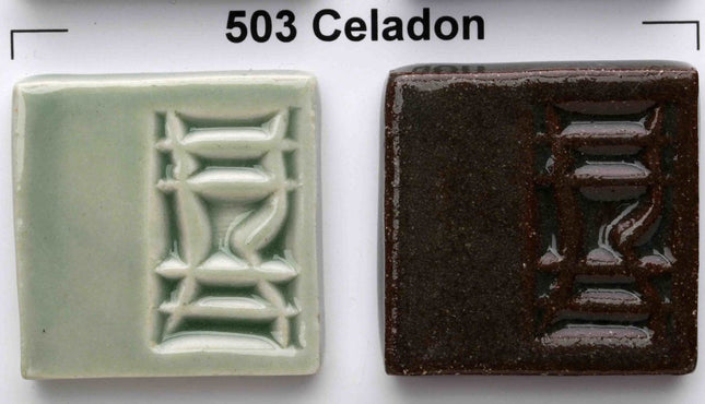 Over light clay (left) and dark clay (right)