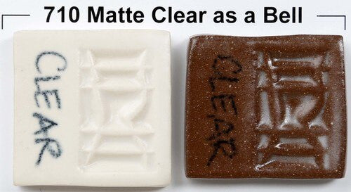Over light clay (left) and dark clay (right)
