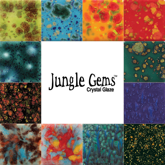 Jungle Gem Crystal Glaze 4 oz Kit