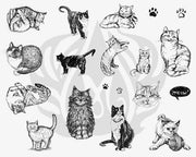 Cats Silkscreen