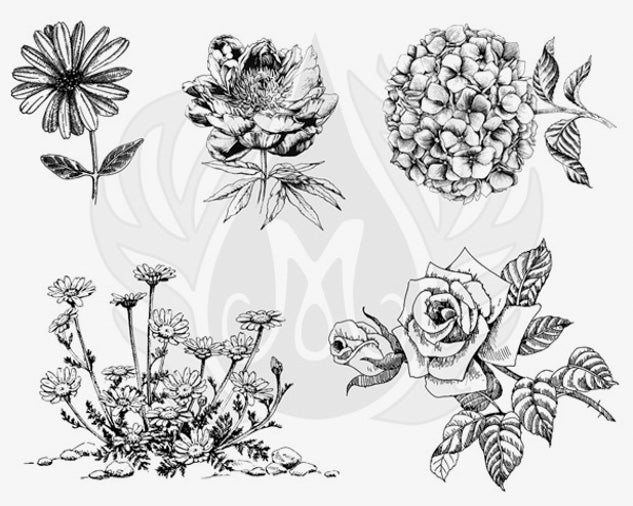 Flowers Silkscreen