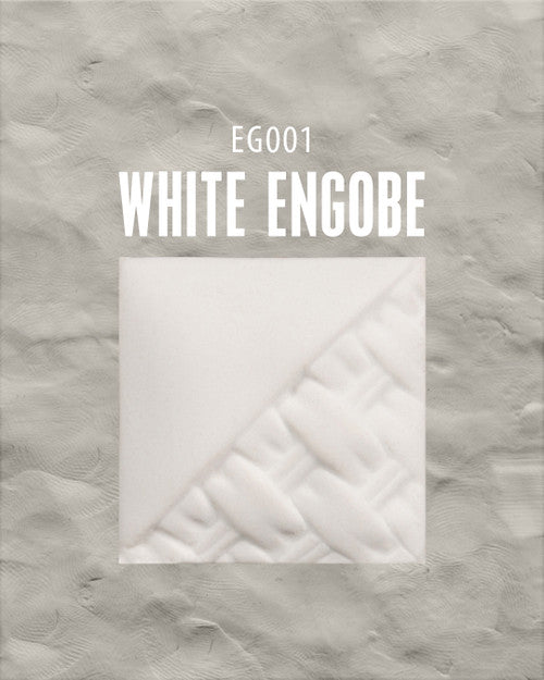 White Engobe, pint