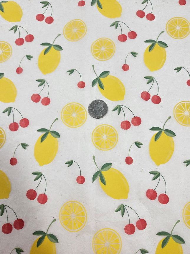 Lemon/Cherry pattern Underglaze Transfer