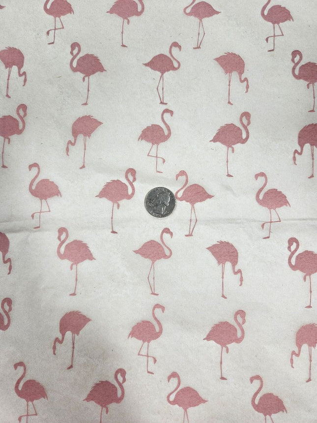 DC 10011 Flamingos Underglaze Transfer