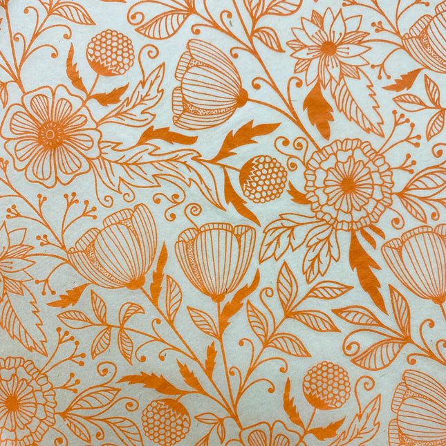 Flower Doodle Underglaze Transfer