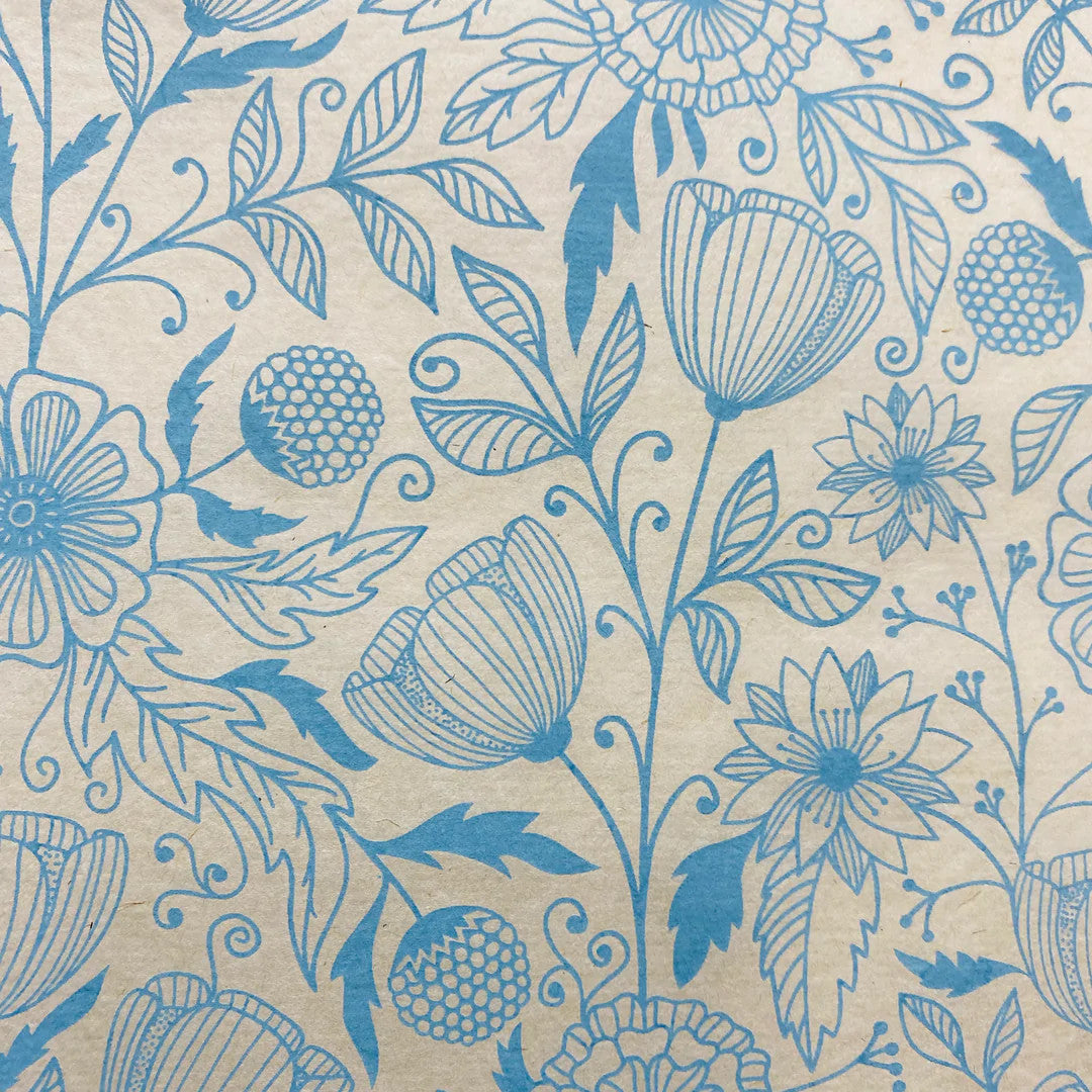 Flower Doodle Underglaze Transfer