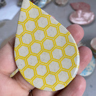 Honeycomb Underglaze Transfer