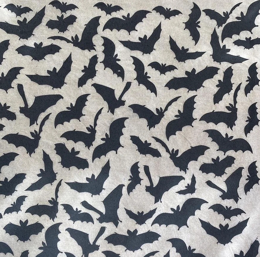 Bats Underglaze Transfer