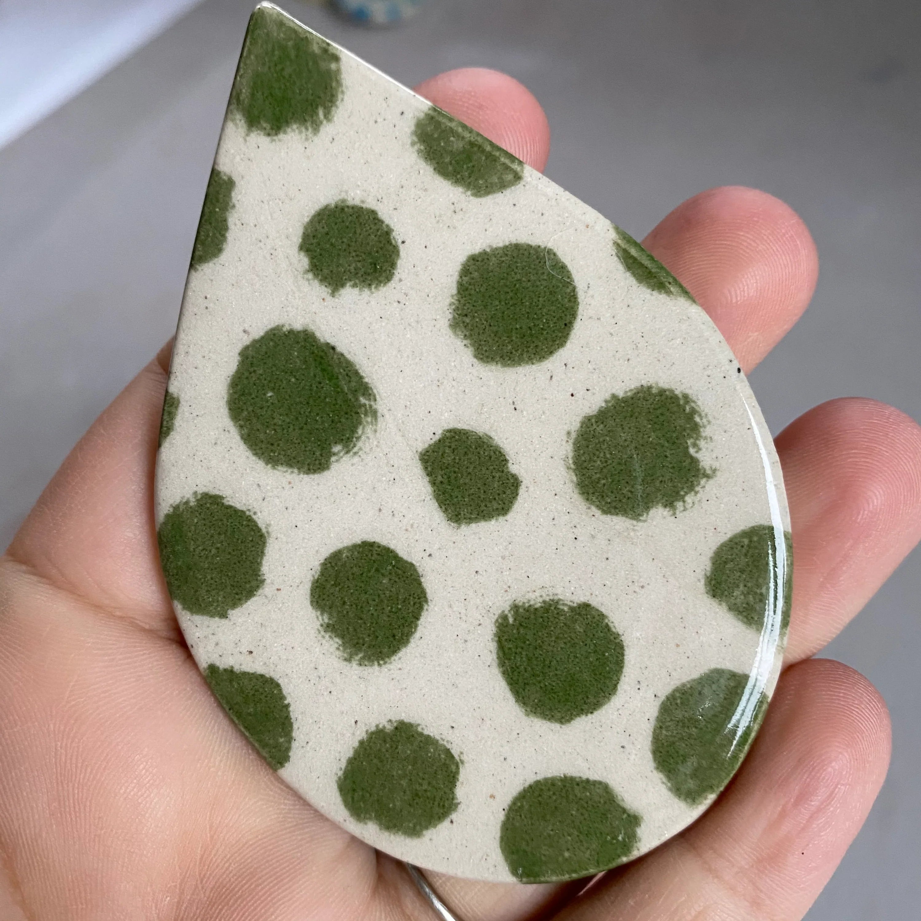 Polka Dots Underglaze Transfer