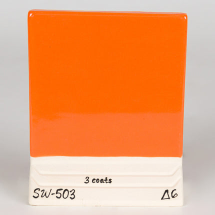 Orange Gloss Pint