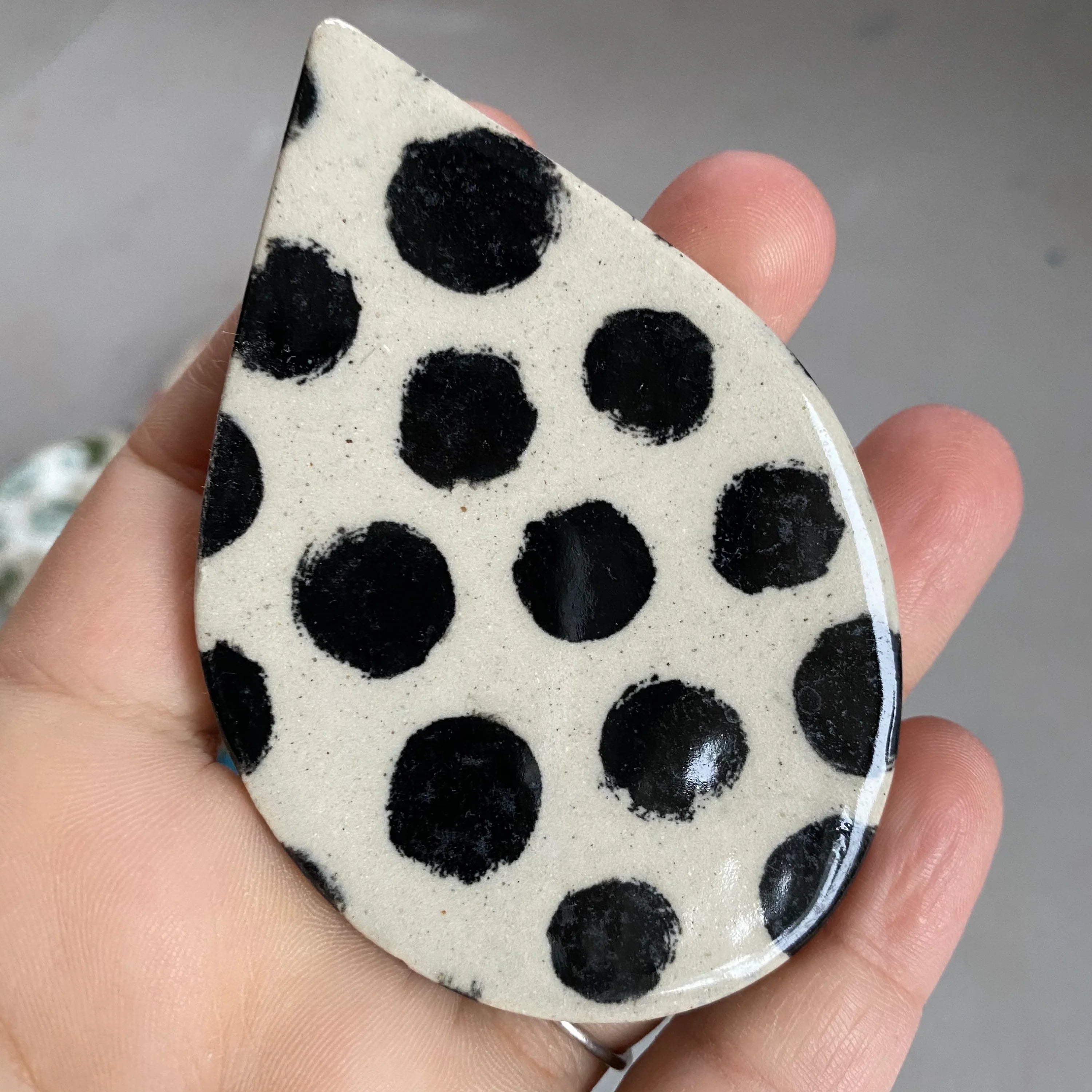 Polka Dots Underglaze Transfer