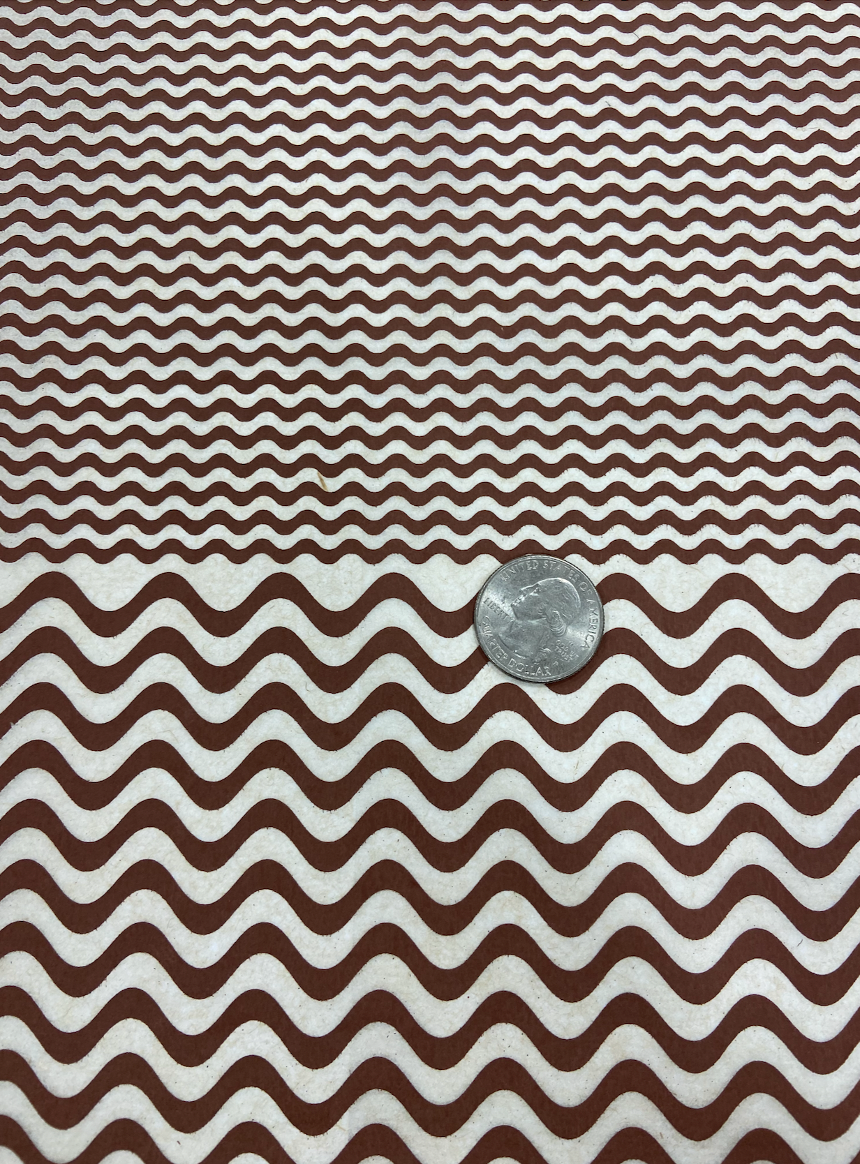 Wavy Lines Underglaze Transfer