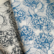 Hydrangeas Underglaze Transfer