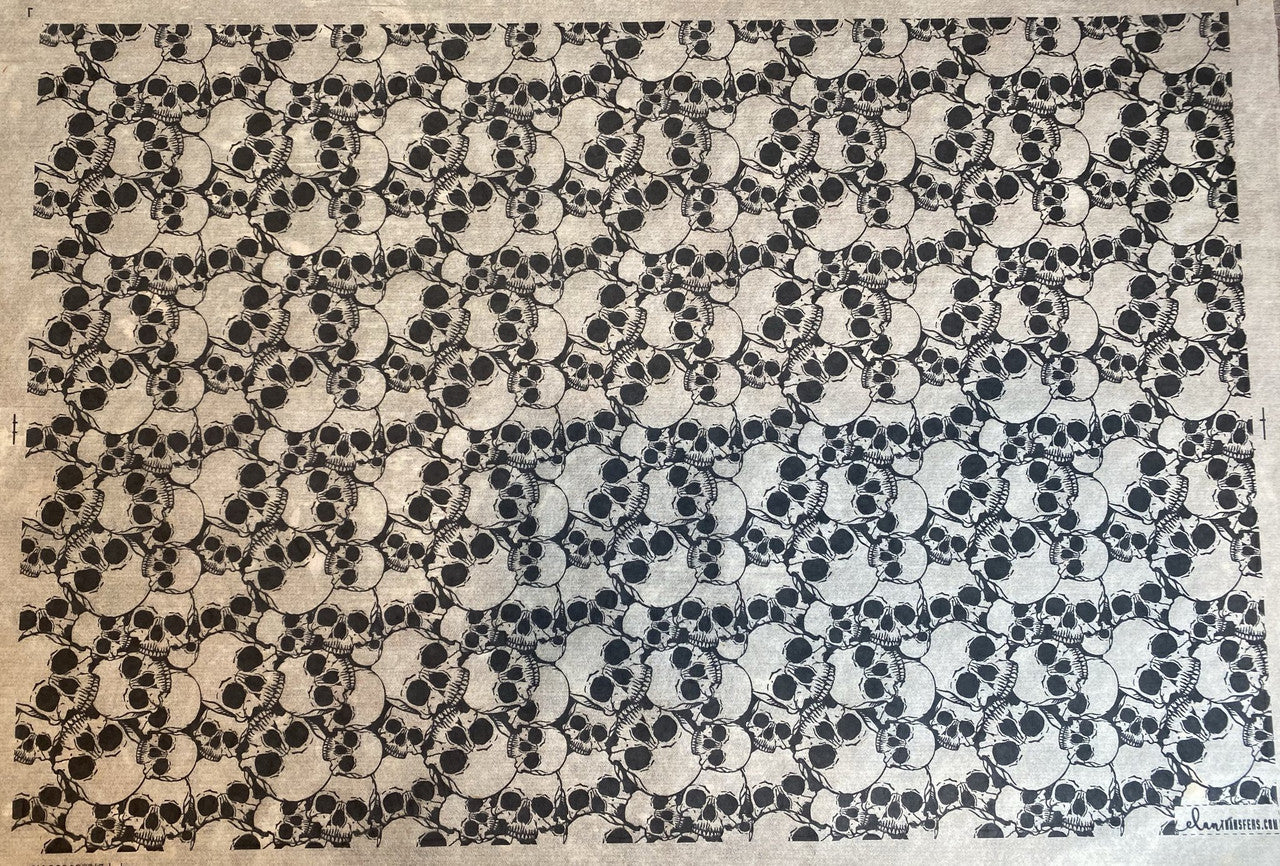 Skulls OG Underglaze Transfer